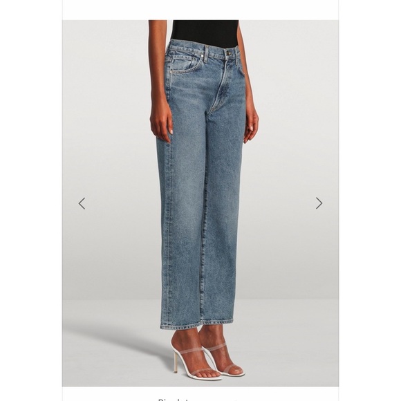 Goldsign Mellery High-Waisted Straight Jeans - Picture 2 of 8